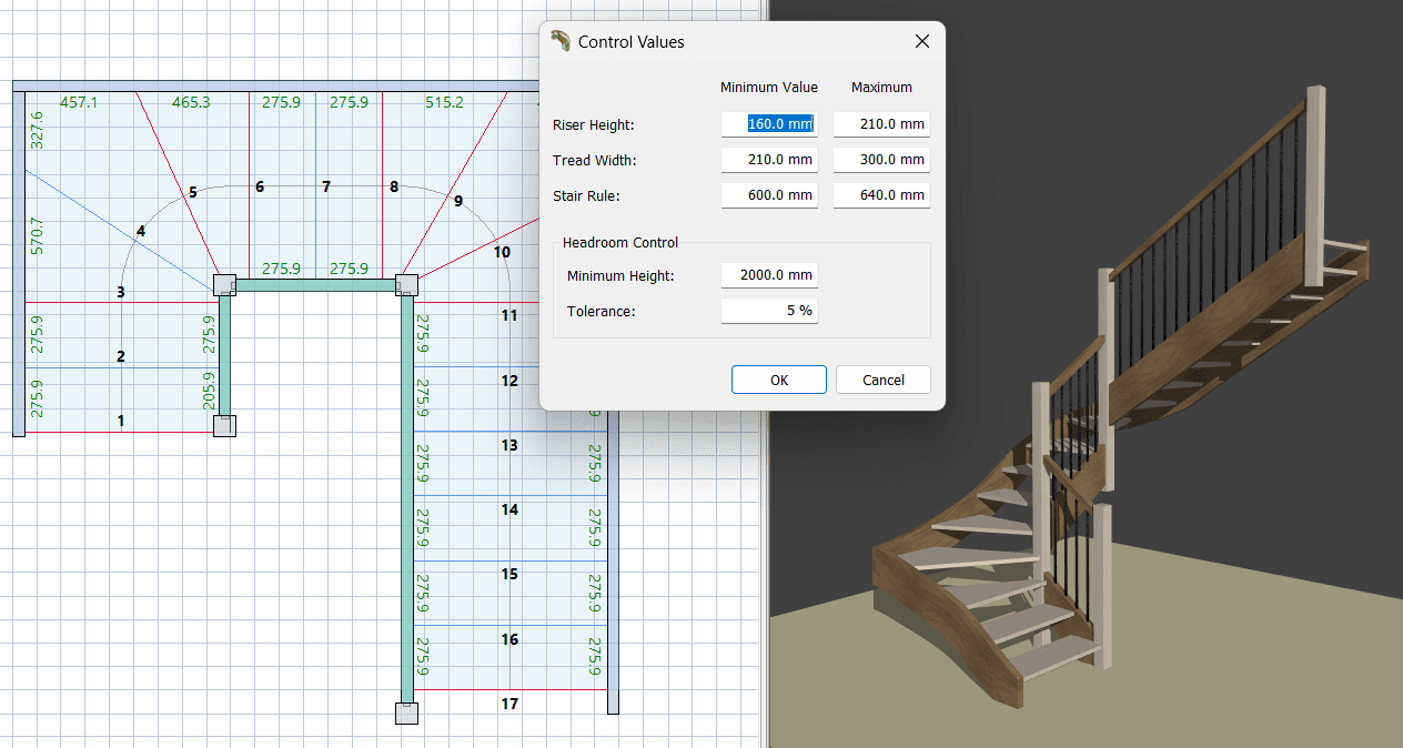 StairDesigner: подробный обзор программы для расчёта, проектирования и подготовки лестниц к изготовлению скриншот 2