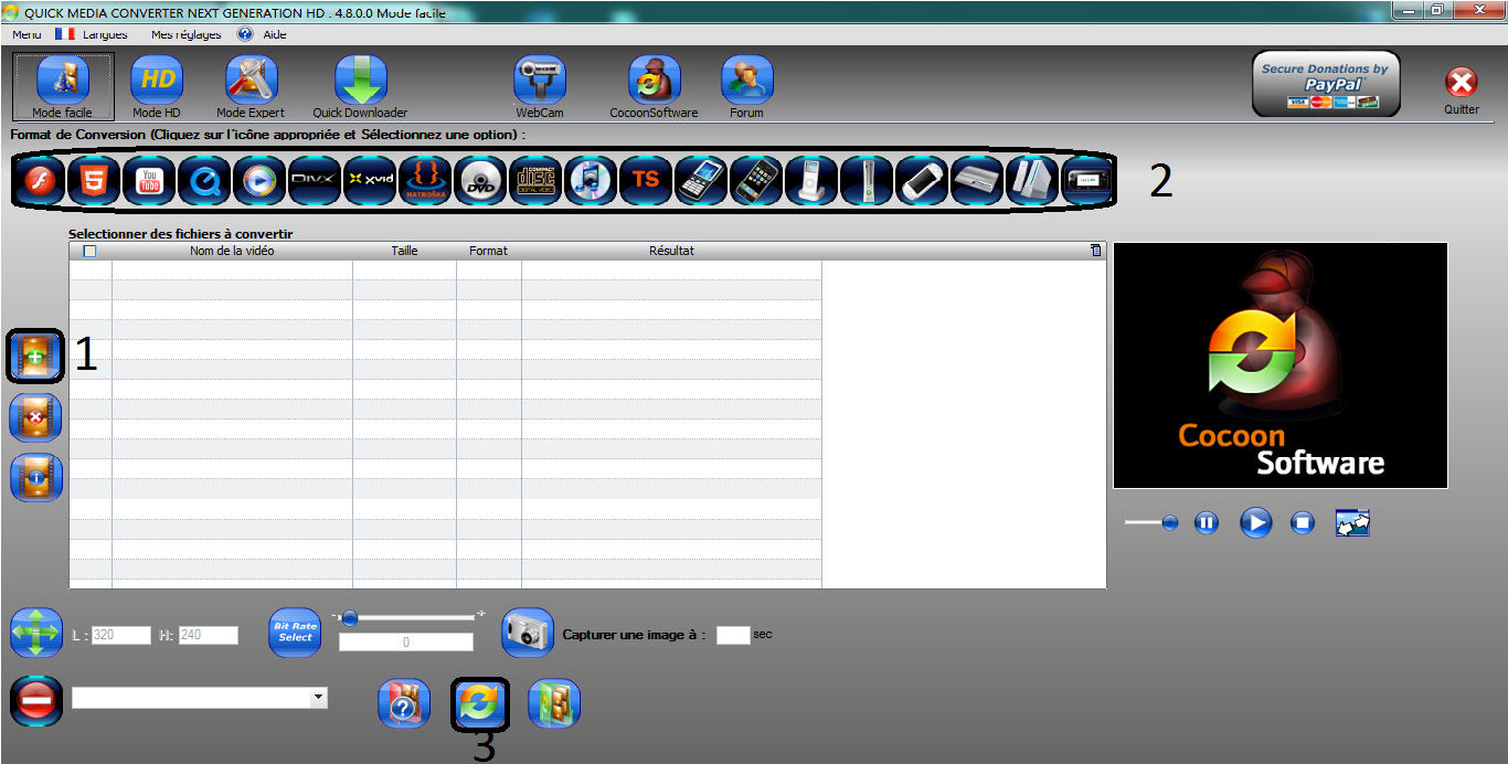 Quick Media Converter скриншот 2