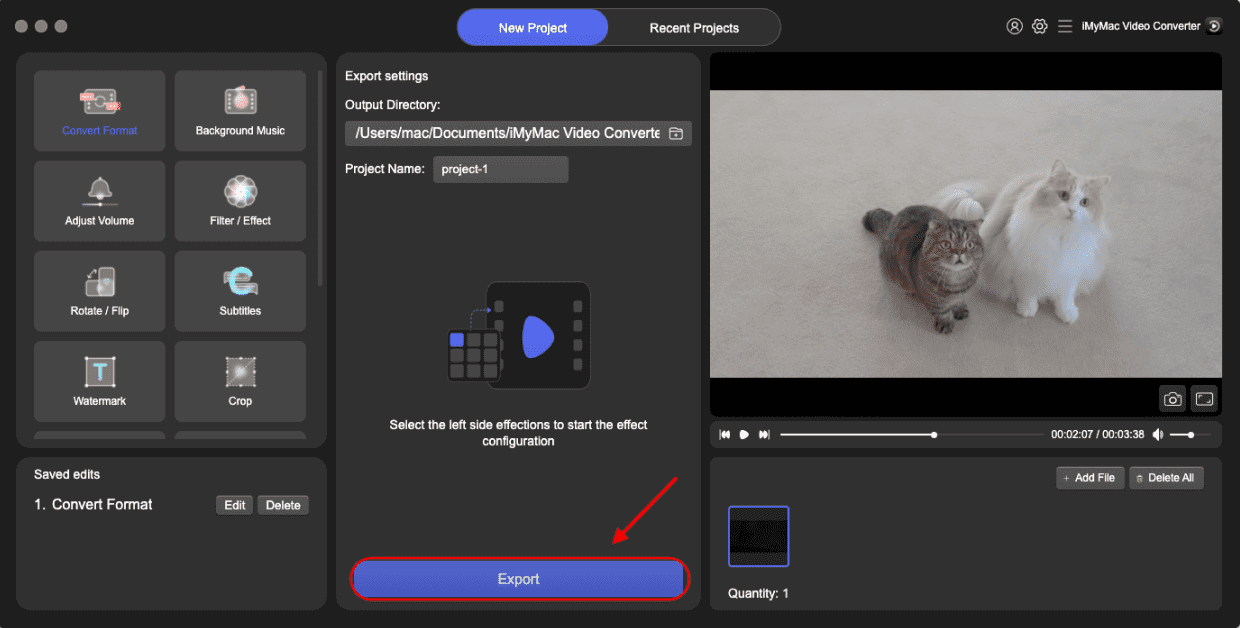 IMyMac Video Converter скриншот 3