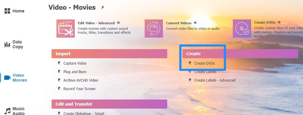 Roxio Creator скриншот 8