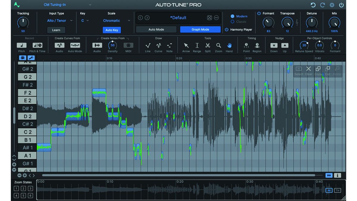 Antares Auto-Tune скриншот 2