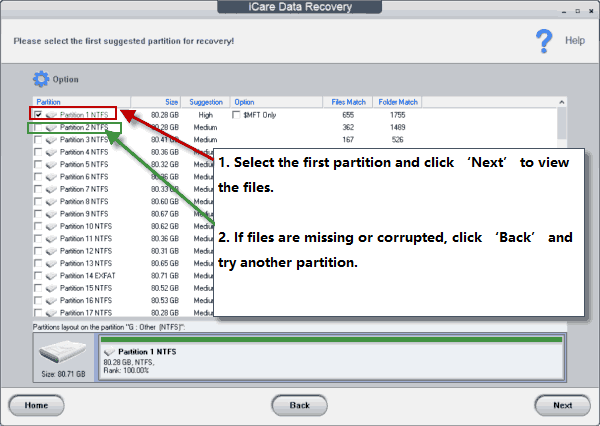 iCare Data Recovery скриншот 5