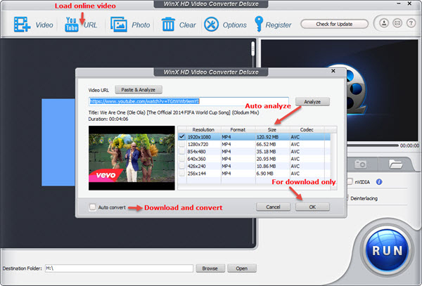 Winx Video Converter скриншот 7