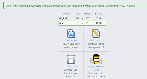 PicResize скриншот 4