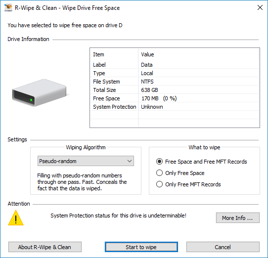 R-Wipe & Clean скриншот 6