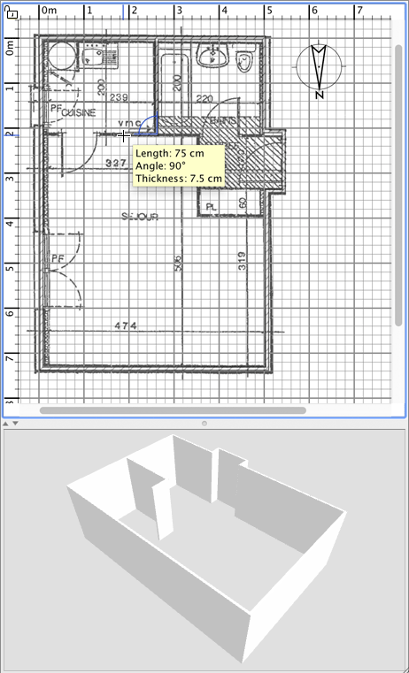 Sweet Home 3D скриншот 3