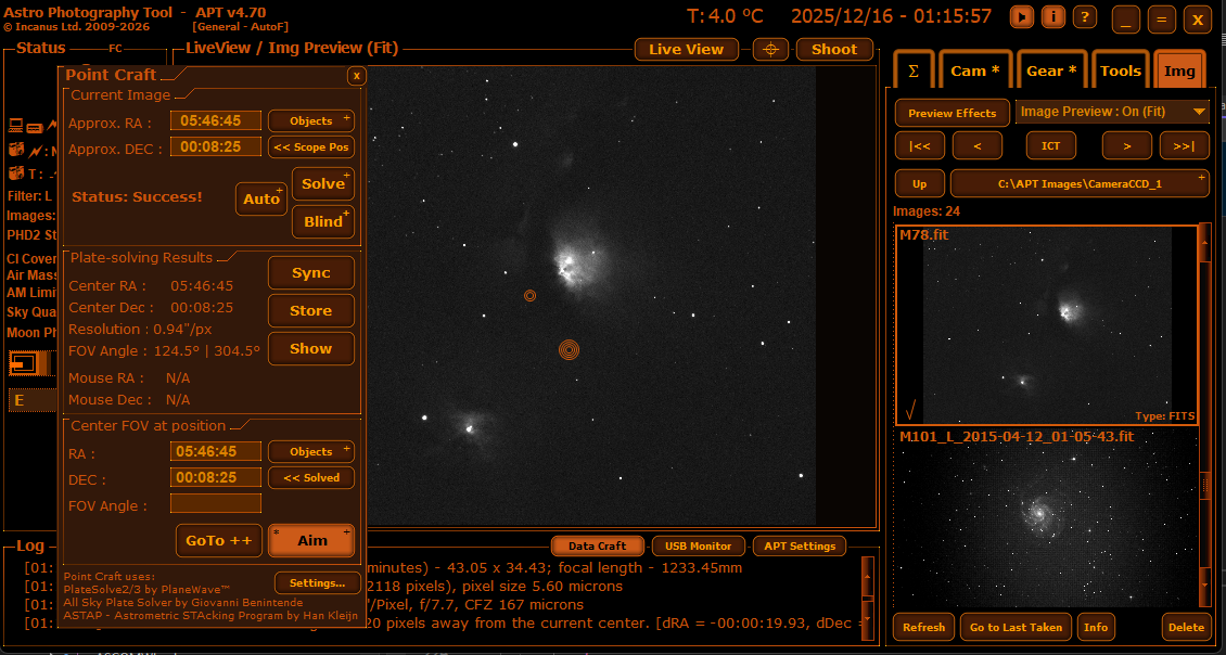 Astro Photography Tool: подробное руководство по съёмке, автоматизации и управлению астрооборудованием скриншот 4