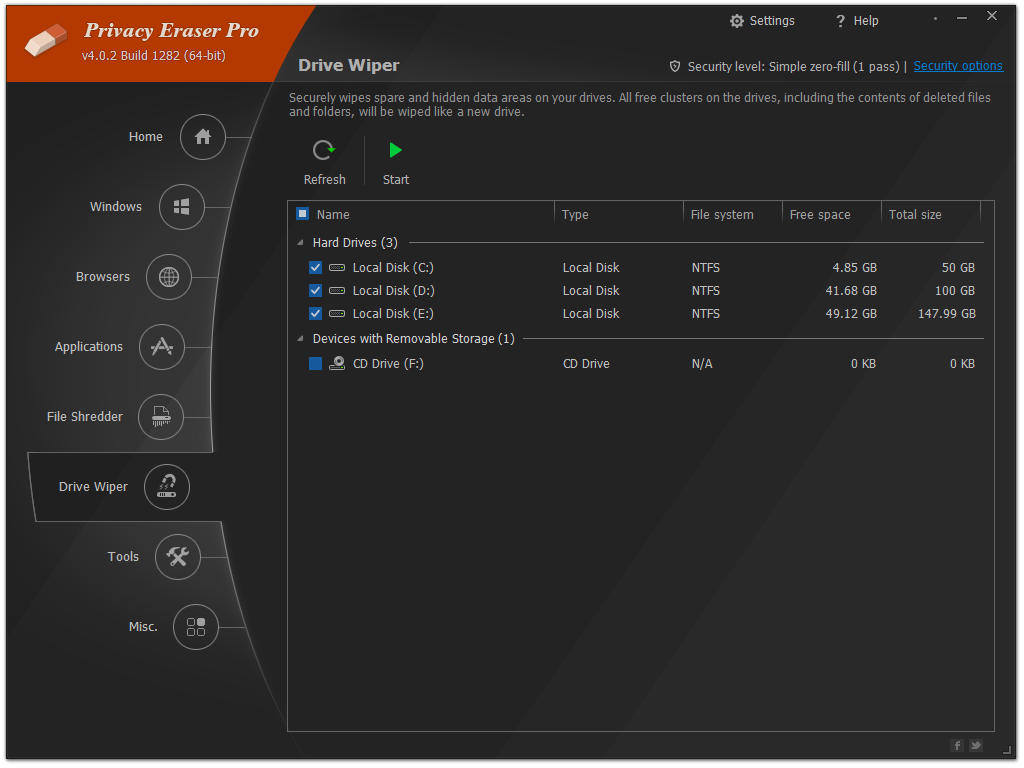Privacy Eraser скриншот 7