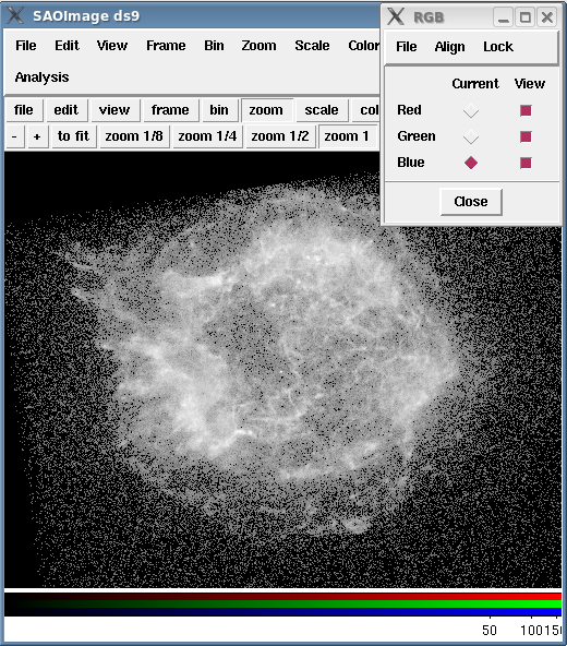 SAOImage DS9 8.7: подробный обзор программы для FITS, WCS и астрономических данных скриншот 5
