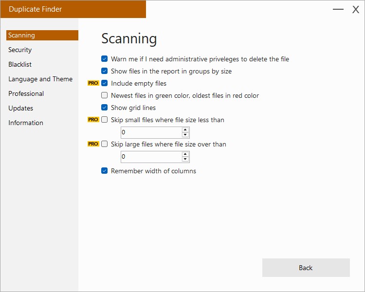 Duplicate File Finder скриншот 5