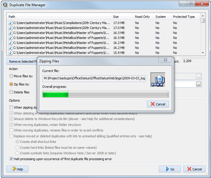 Duplicate File Detective скриншот 5