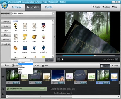 DVD Slideshow Builder скриншот 2