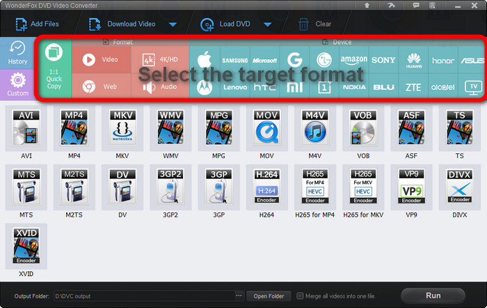 WonderFox DVD Video Converter скриншот 2