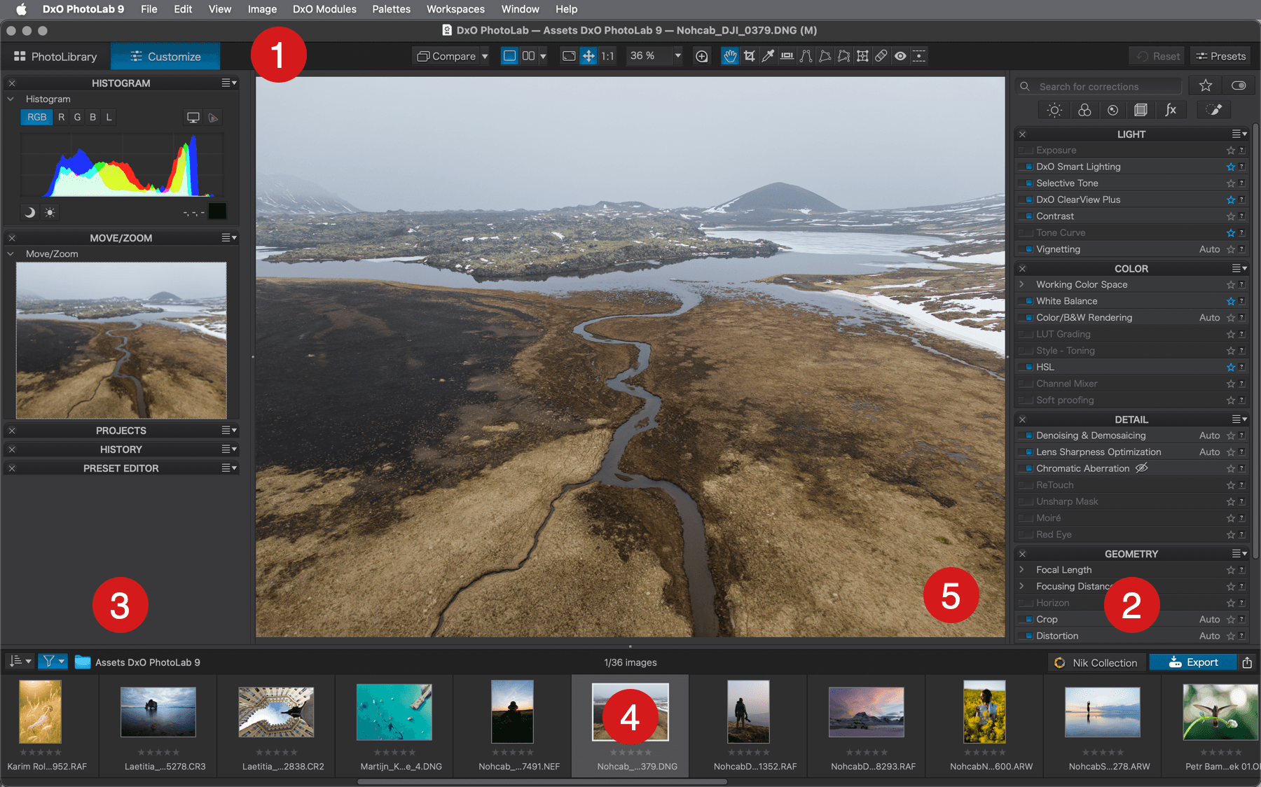 DxO PhotoLab скриншот 2