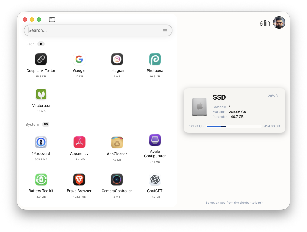 Pearcleaner скриншот 4