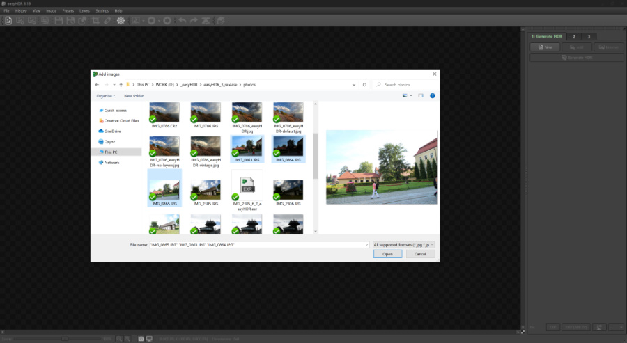 EasyHDR скриншот 2