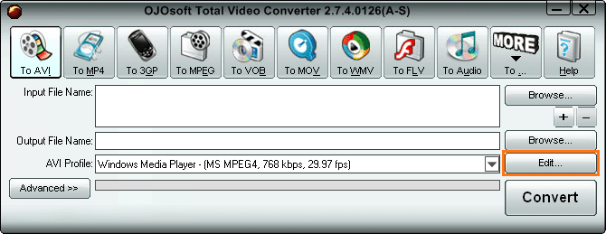 OJOsoft Total Video Converter скриншот 2