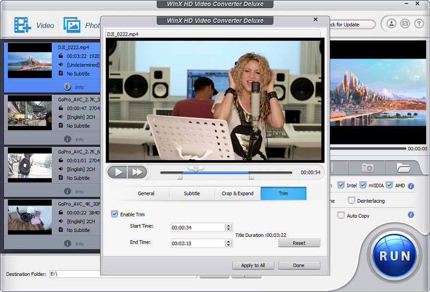 Winx Video Converter скриншот 4