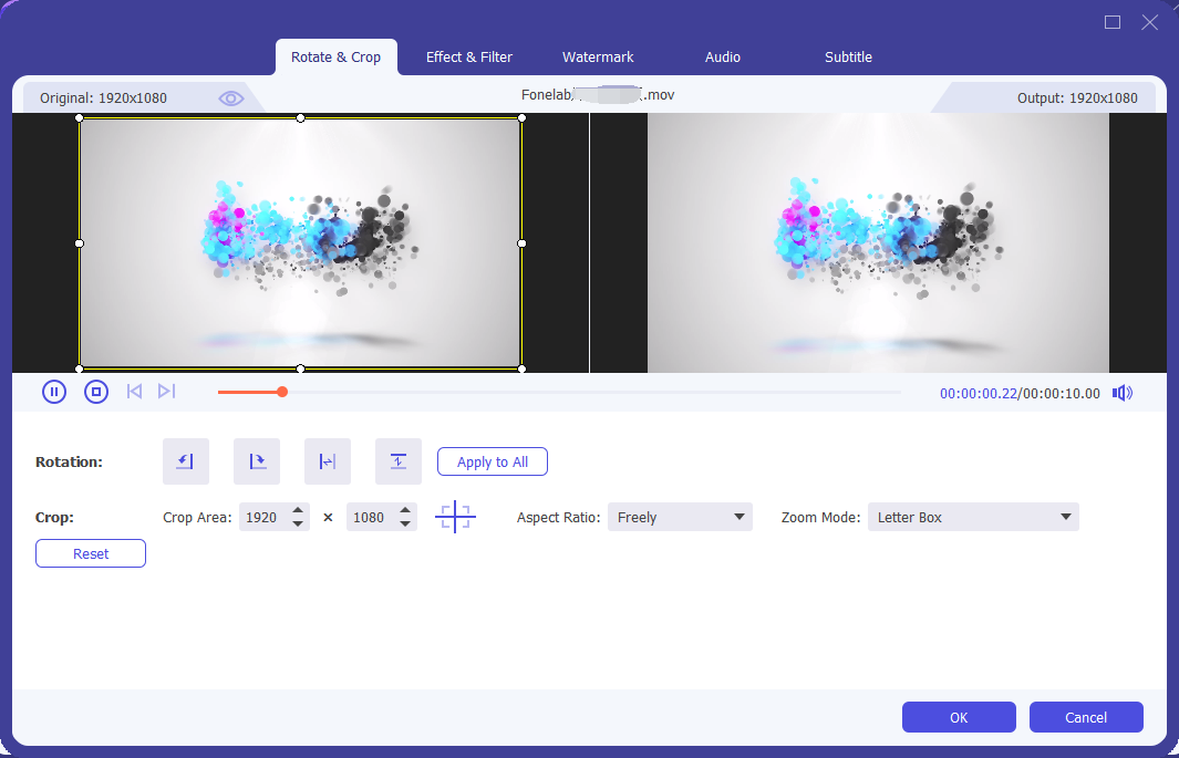 FoneLab Video Converter скриншот 3