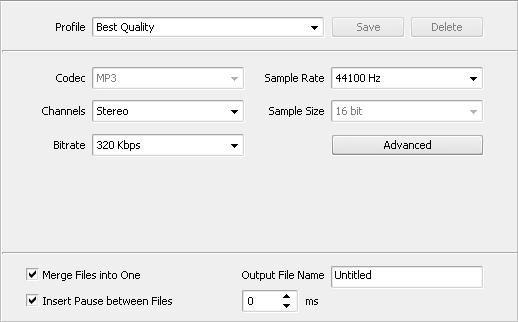 AVS Audio Converter скриншот 3