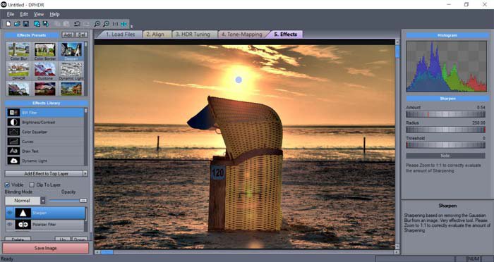 Dynamic Photo HDR: подробный разбор программы для HDR, тональной компрессии и обработки брекетинга скриншот 5