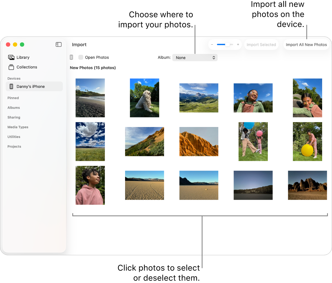 Apple Photos для Mac: полный обзор Photos 11.0 в macOS Tahoe 26 скриншот 4