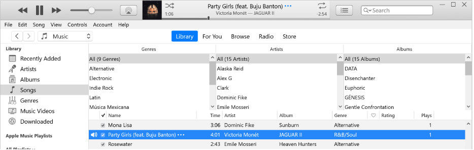 iTunes скриншот 2