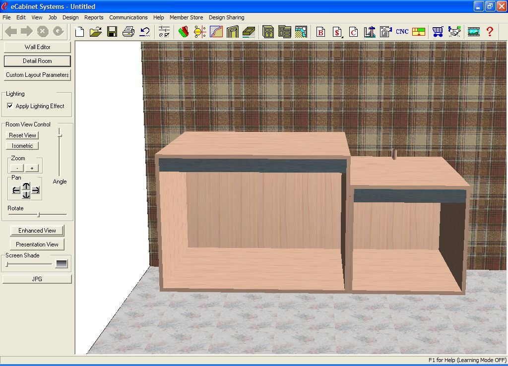 eCabinet Systems: подробное руководство по проектированию мебели, раскрою и работе с Thermwood CNC скриншот 6