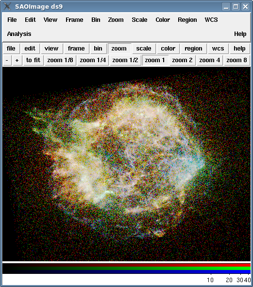 SAOImage DS9 8.7: подробный обзор программы для FITS, WCS и астрономических данных скриншот 6