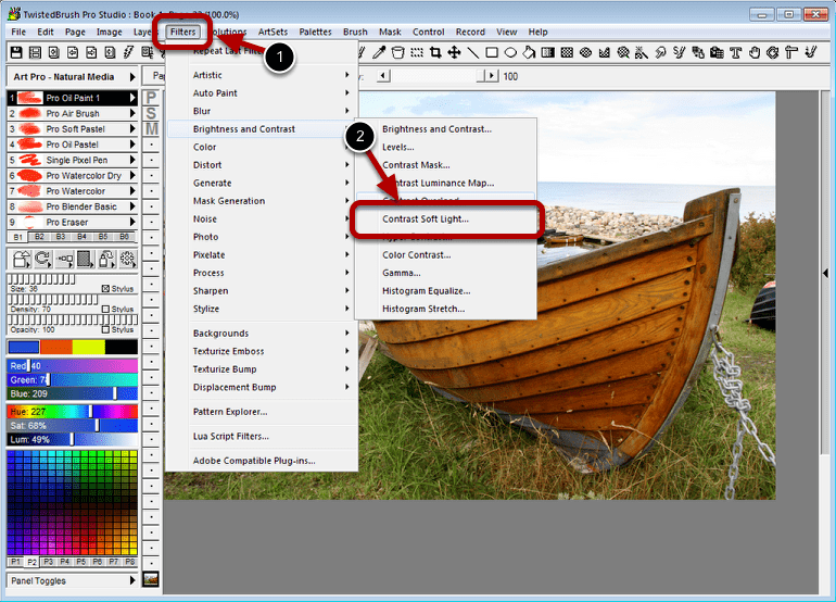 TwistedBrush Pro Studio скриншот 4