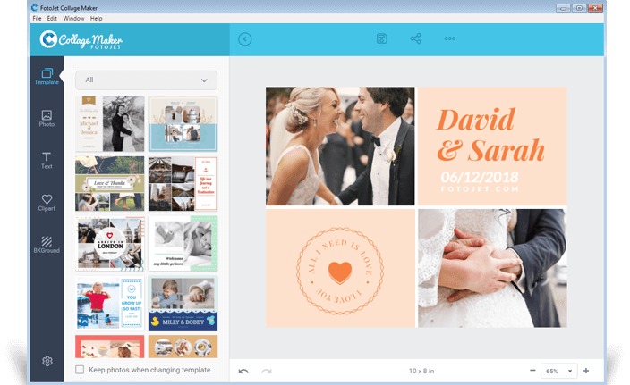 FotoJet Collage Maker скриншот 4
