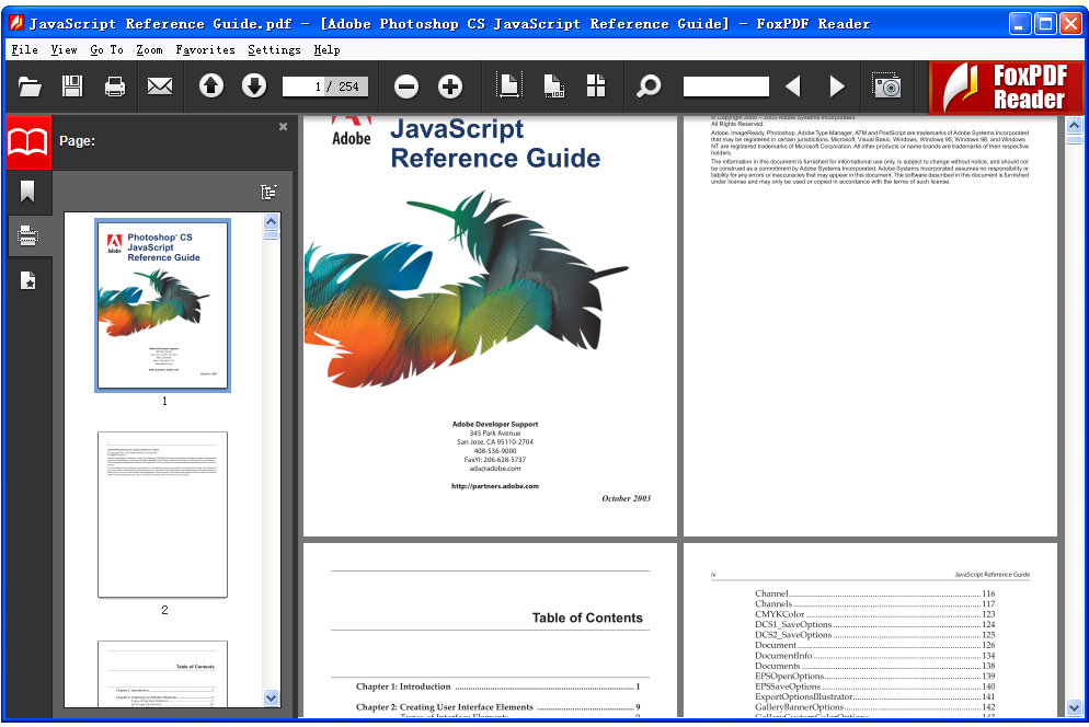 Fox PDF скриншот 3