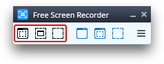 Free Screen Video Recorder скриншот 2