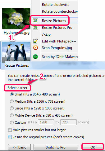 Free Image Resizer скриншот 4