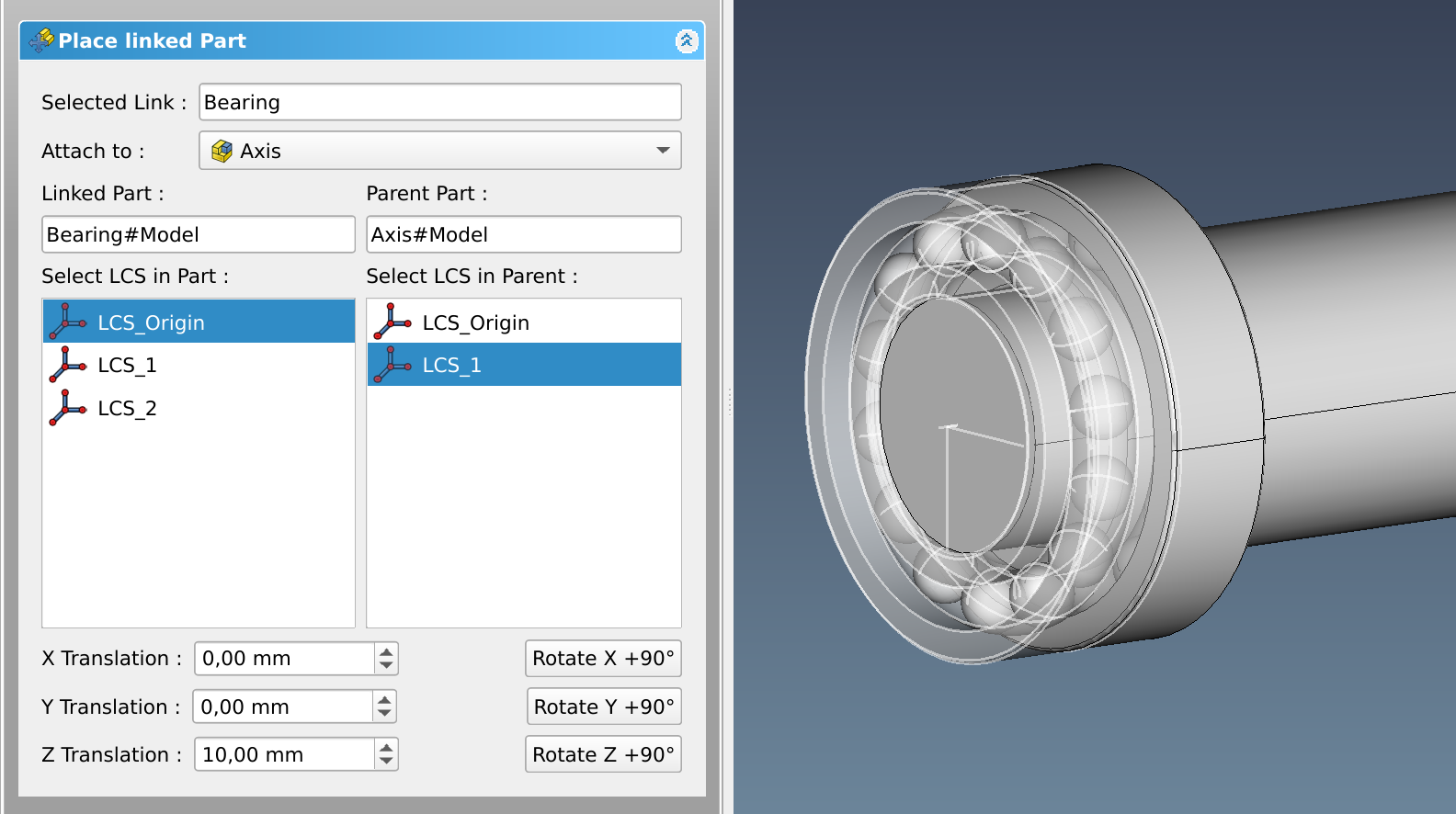 FreeCAD скриншот 5