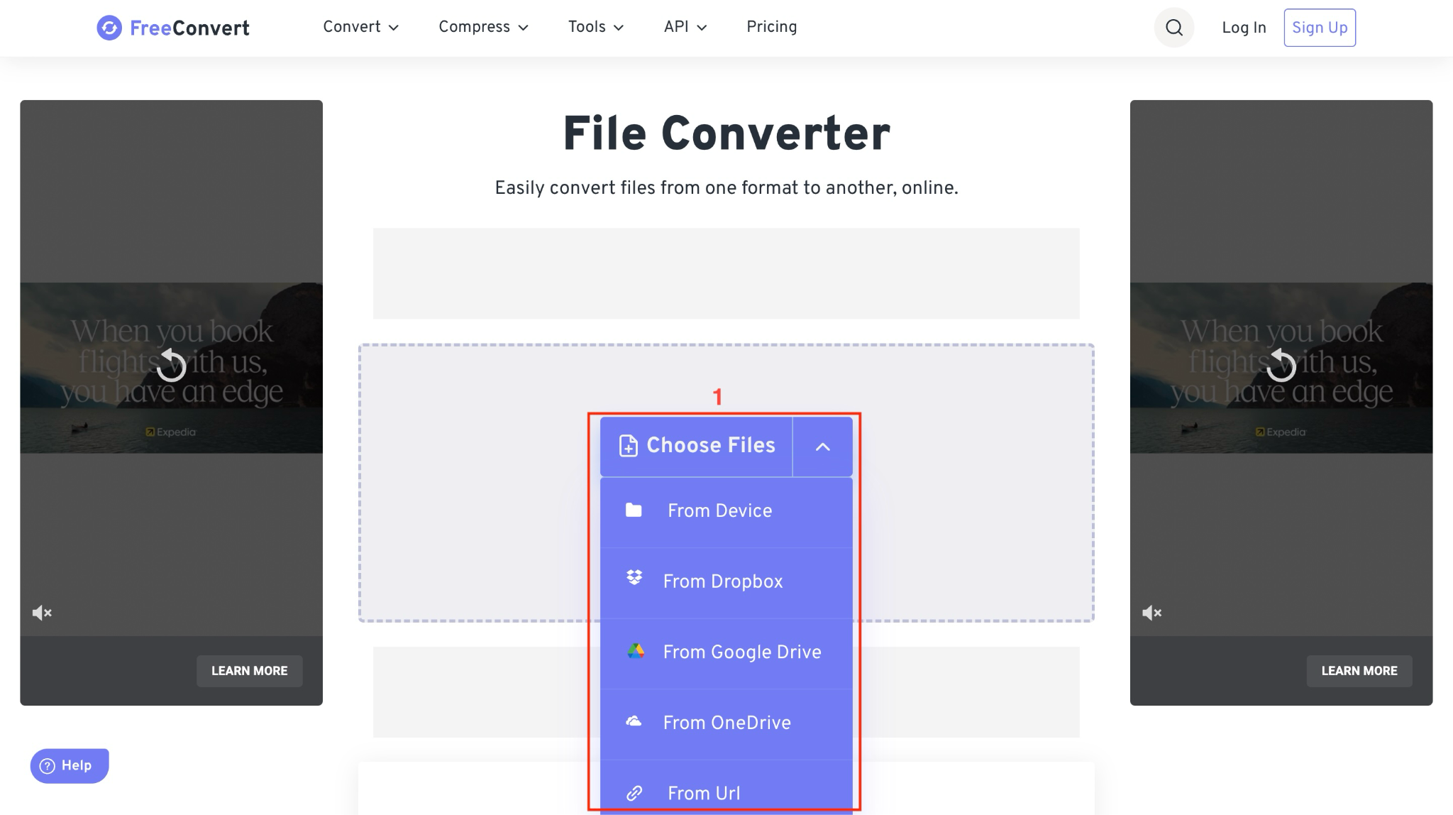 FreeConvert Image Tools скриншот 2