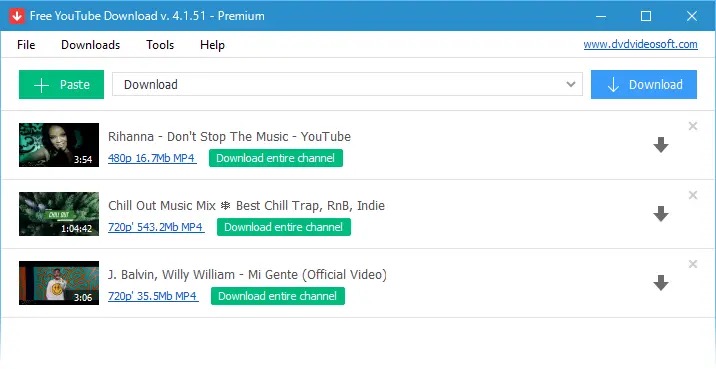 Free Youtube Download скриншот 1