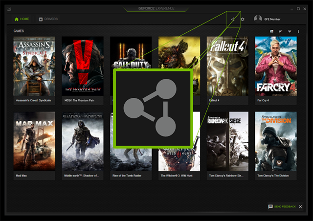 NVIDIA GeForce Experience скриншот 1