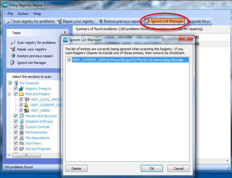 Registry Repair скриншот 5