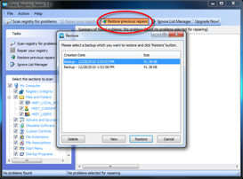 Registry Repair скриншот 4