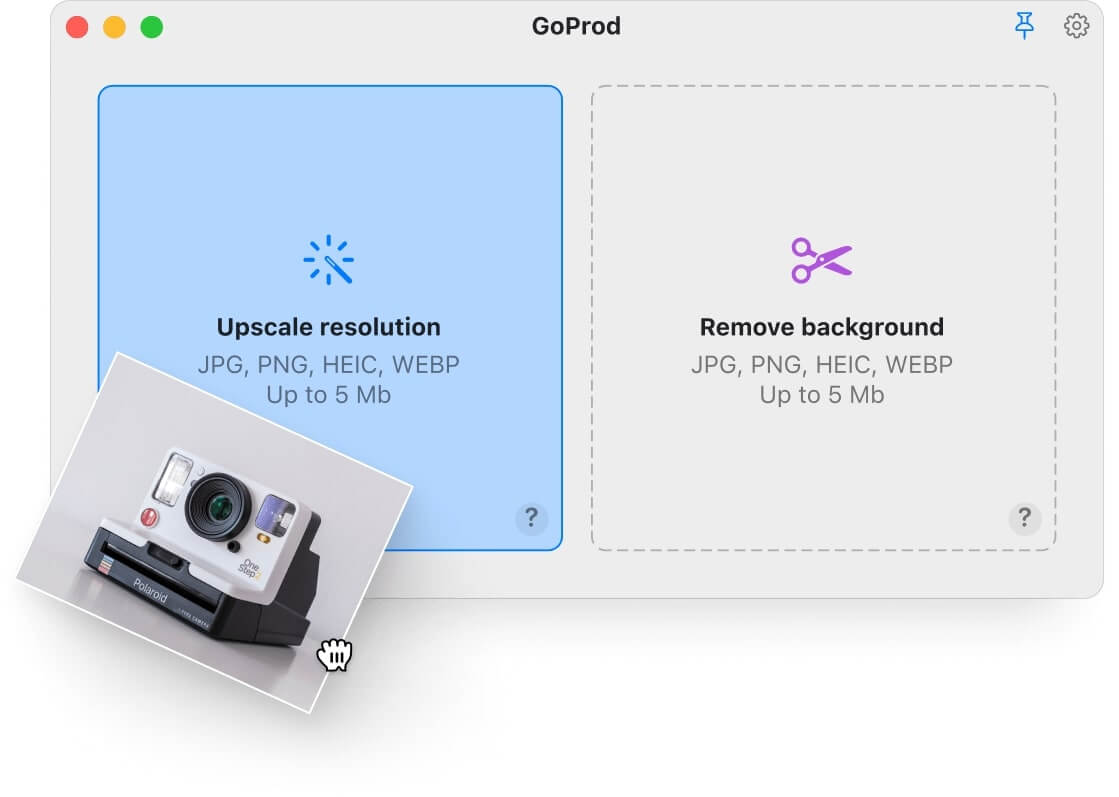 Icons8 Smart Upscaler скриншот 10