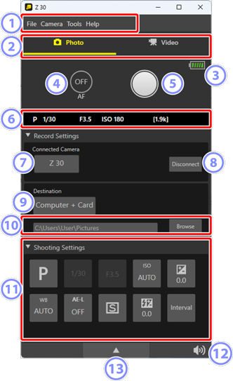 Nikon NX Tether: подробное руководство по tethered-съёмке, Live View, передаче файлов и настройке камер Nikon скриншот 2