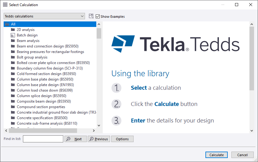 Tekla Tedds скриншот 3