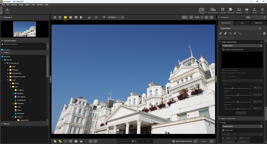 Nikon NX Studio скриншот 3