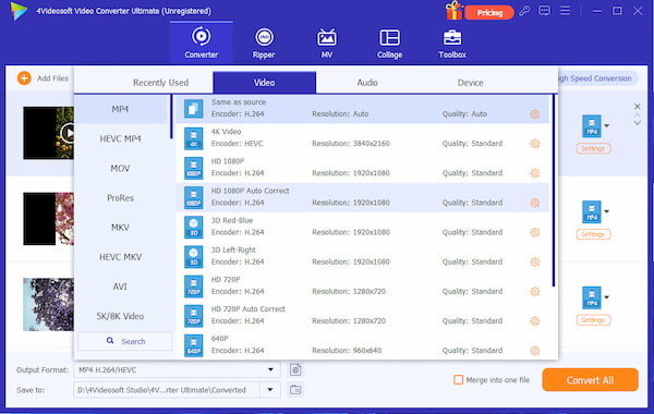 4Videosoft Video Converter Ultimate скриншот 2