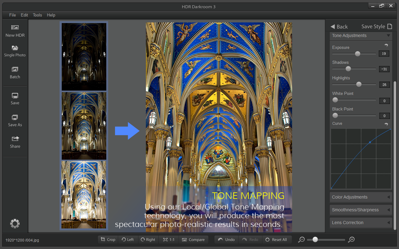 HDR Darkroom скриншот 2
