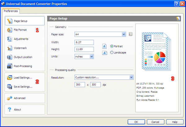 Universal Document Converter скриншот 2