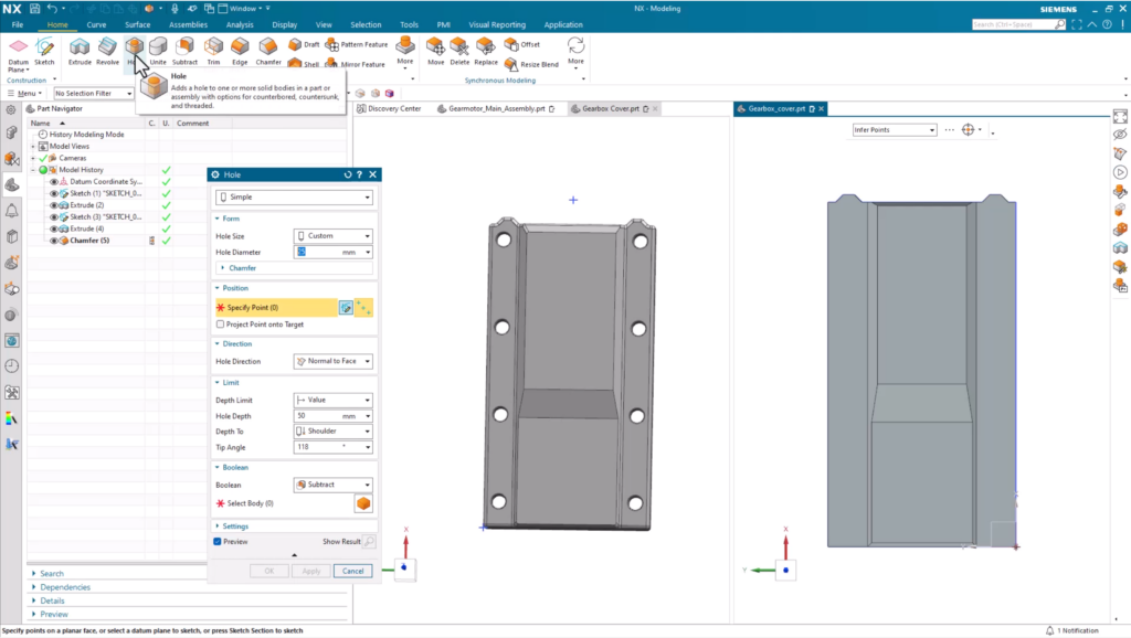 Siemens NX скриншот 3