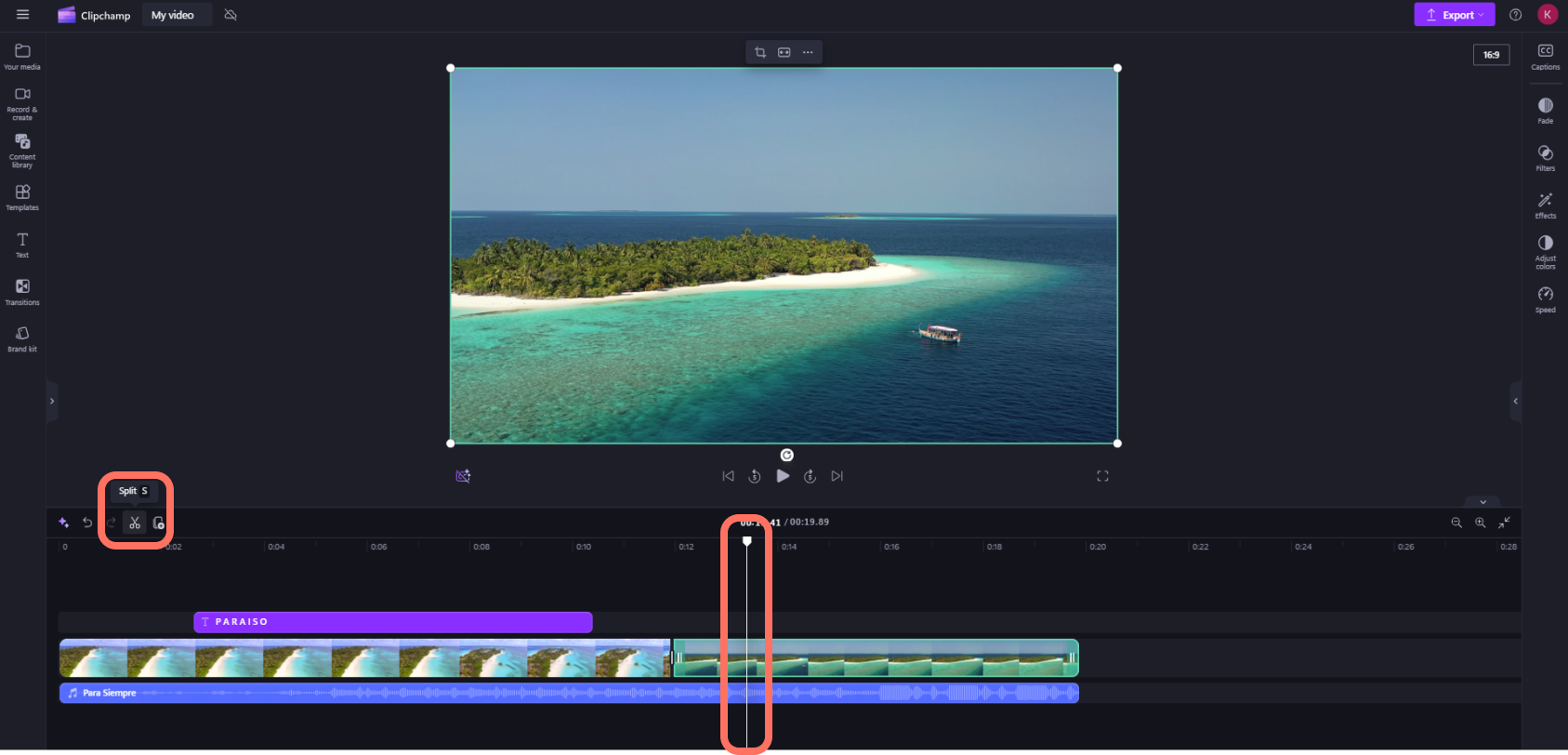 Clipchamp скриншот 2