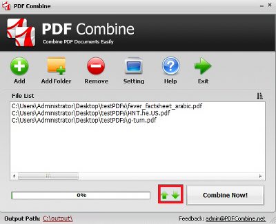 PDF Combine скриншот 2